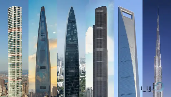 بلندترین برج های دنیا از عصر باستان تا امروز